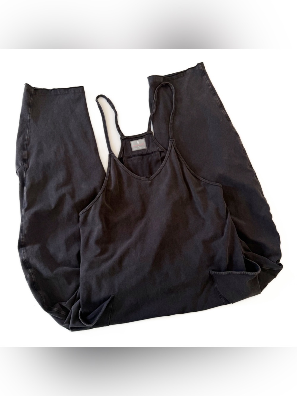 Free People FP Movement Hotshot Onesie Jumpsuit Womens Small Black
